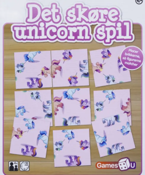 Enhjørning Spil - Det Skøre Unicorn Spil
