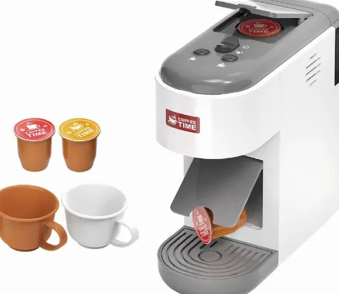 Espressomaskine Legetøj Med Tilbehør - Elektrisk - Tegole
