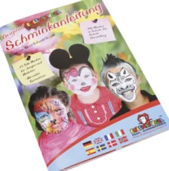 Eulenspiegel Ansigtsmaling Hæfte Med 19 Årstidens Masker