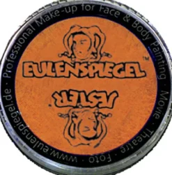 Eulenspiegel Ansigtsmaling - Orange Med Perleeffekt - 20 ML