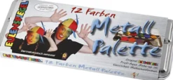 Eulenspiegel Ansigtsmaling - Sminke Palette - 12 Farver