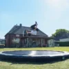 Exit - Silhouette Inground Sport Trampolin Ø366Cm - Sort