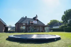 Exit - Silhouette Inground Sport Trampolin Ø366Cm - Sort