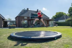 Exit - Silhouette Inground Sport Trampolin Ø366Cm - Sort