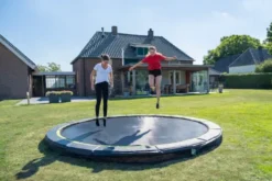 Exit - Silhouette Inground Sport Trampolin Ø366Cm - Sort