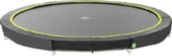 Exit - Silhouette Inground Sport Trampolin Ø366Cm - Sort