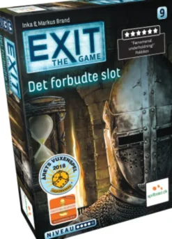 Exit The Game 9 - Det Forbudte Slot - Dansk - Sværhedsgrad 4