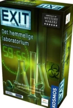 Exit - The Game - Det Hemmelige Laboratorium - Escape Room Spil