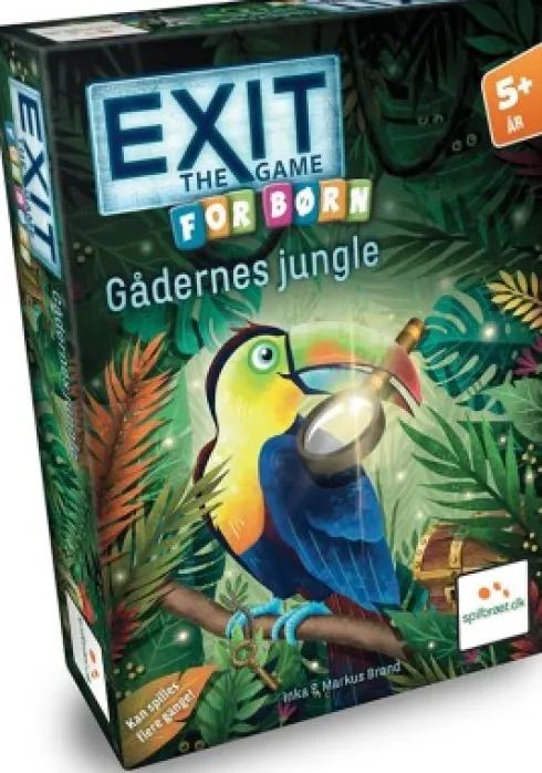 Exit The Game For Børn - Gådernes Jungle - Dansk
