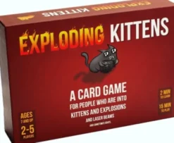 Exploding Kittens Spil - Dansk