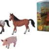 Farm - Nature World - Bondegårdsdyr Legetøj Sæt - Simba Toys