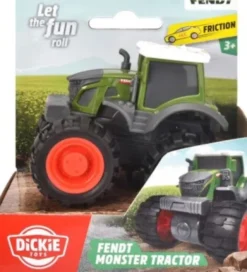 Fendt Traktor Legetøj - Monster Tractor - 9 CM - Dickie Toys