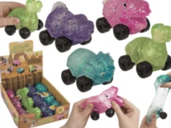 Fidget Toy - Dinosaur Bil - Overraskelse