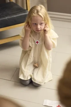 Filibabba - Lægekuffert Med Lægesæt Til Børn - Træ - 9 Dele