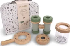 Filibabba - Papkuffert Legesæt Med Kikkert - Little Wonders