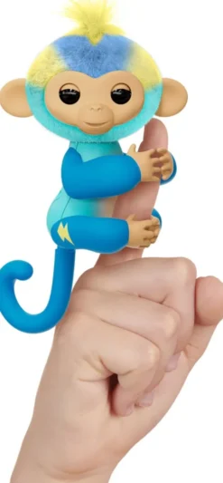 Fingerlings - Monkey Bamse - Blå - Leo - Interaktiv Abe