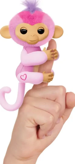 Fingerlings - Monkey Bamse - Pink - Harmony
