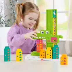 Fisher-Price - Adding Alligator - Læringslegetøj