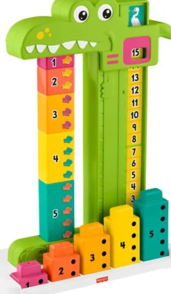 Fisher-Price - Adding Alligator - Læringslegetøj