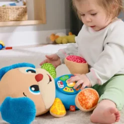 Fisher-Price - Aktivitetsbamse - Laugh And Learn - Smart Stages - Hundehvalp
