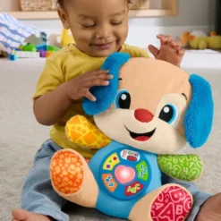 Fisher-Price - Aktivitetsbamse - Laugh And Learn - Smart Stages - Hundehvalp