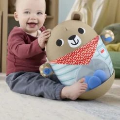 Fisher-Price - Bat & Wobble Inflatable Bear - Friendship Forest