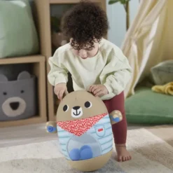 Fisher-Price - Bat & Wobble Inflatable Bear - Friendship Forest
