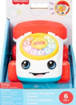 Fisher-Price - Chatter Telephone Vehicle - Telefon Legetøj