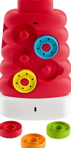 Fisher-Price - Drop Through Rock-A-Stack - Møntfald Stabeltårn
