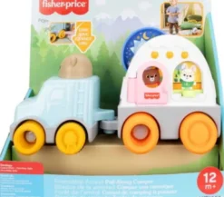 Fisher-Price - Friendship Forest Pull-Along Camper - Aktivitetsbil
