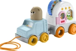 Fisher-Price - Friendship Forest Pull-Along Camper - Aktivitetsbil
