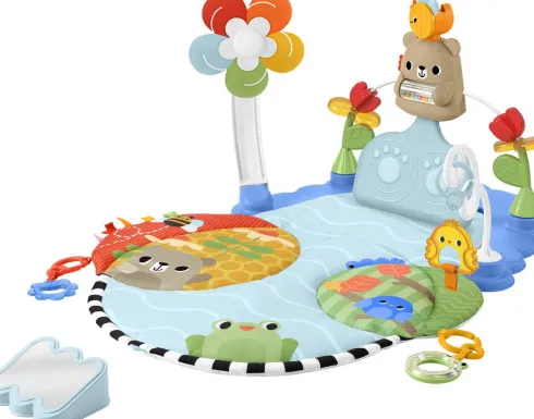 Fisher-Price - 3-In-1 Kick & Sway Activity Gym - Aktivitetstæppe