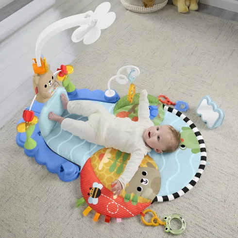 Fisher-Price - 3-In-1 Kick & Sway Activity Gym - Aktivitetstæppe