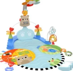 Fisher-Price - 3-In-1 Kick & Sway Activity Gym - Aktivitetstæppe