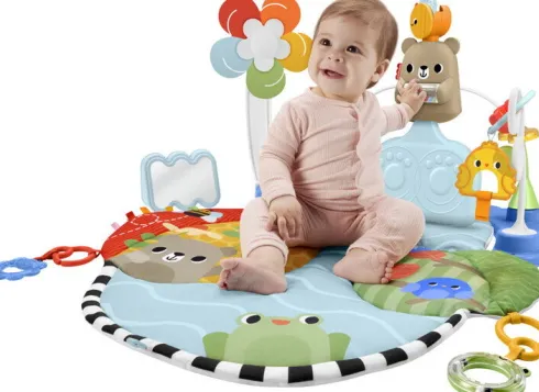 Fisher-Price - 3-In-1 Kick & Sway Activity Gym - Aktivitetstæppe