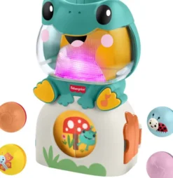 Fisher-Price - Light-Up & Roll Frog - Søg Og Find Aktivitetsdyr