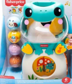 Fisher-Price - Light-Up & Roll Frog - Søg Og Find Aktivitetsdyr