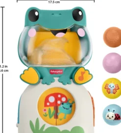 Fisher-Price - Light-Up & Roll Frog - Søg Og Find Aktivitetsdyr