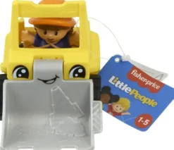 Fisher-Price - Little People - Lille Legetøjsbil Med Figur - Assorteret