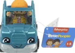 Fisher-Price - Little People - Lille Legetøjsbil Med Figur - Assorteret