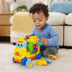 Fisher-Price - Mega Bloks - Build & Count Bus - Byg Og Tæl Bus