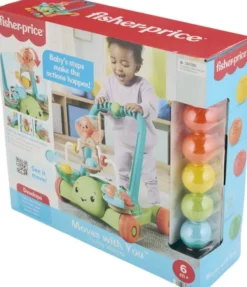 Fisher-Price - Moves With You Turtle Walker - Skildpadde Gåvogn