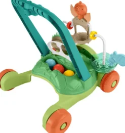 Fisher-Price - Moves With You Turtle Walker - Skildpadde Gåvogn