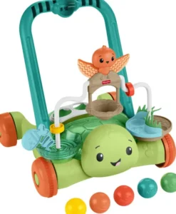 Fisher-Price - Moves With You Turtle Walker - Skildpadde Gåvogn