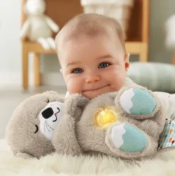 Fisher-Price - Odder Bamse Med Lys Og Lyd - Soothe 'N Snuggle Otter