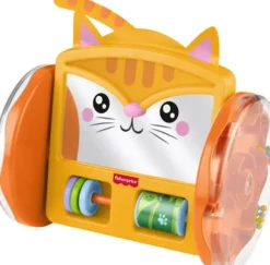 Fisher-Price - Pets Crawl-After Kitty Mirror - Aktivitetsspejl
