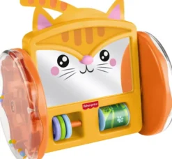 Fisher-Price - Pets Crawl-After Kitty Mirror - Aktivitetsspejl