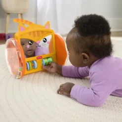 Fisher-Price - Pets Crawl-After Kitty Mirror - Aktivitetsspejl