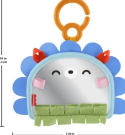 Fisher-Price - Prop 'N Go Portable Mirror - Aktivitetsspejl Pindsvin