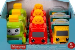 Fisher-Price - Push Along Vehicle - Aktivitetsbil - Assorteret